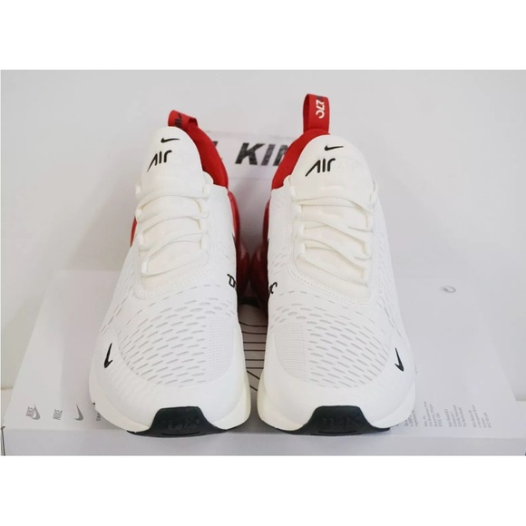 Nike Air Max 270 ‘Sail Gym Red’ AH6789-606 Women’s No-Lid Ships Now New - Picture 3 of 10